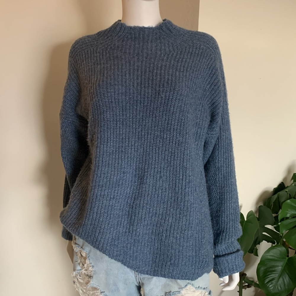 DIP blue knit sweater